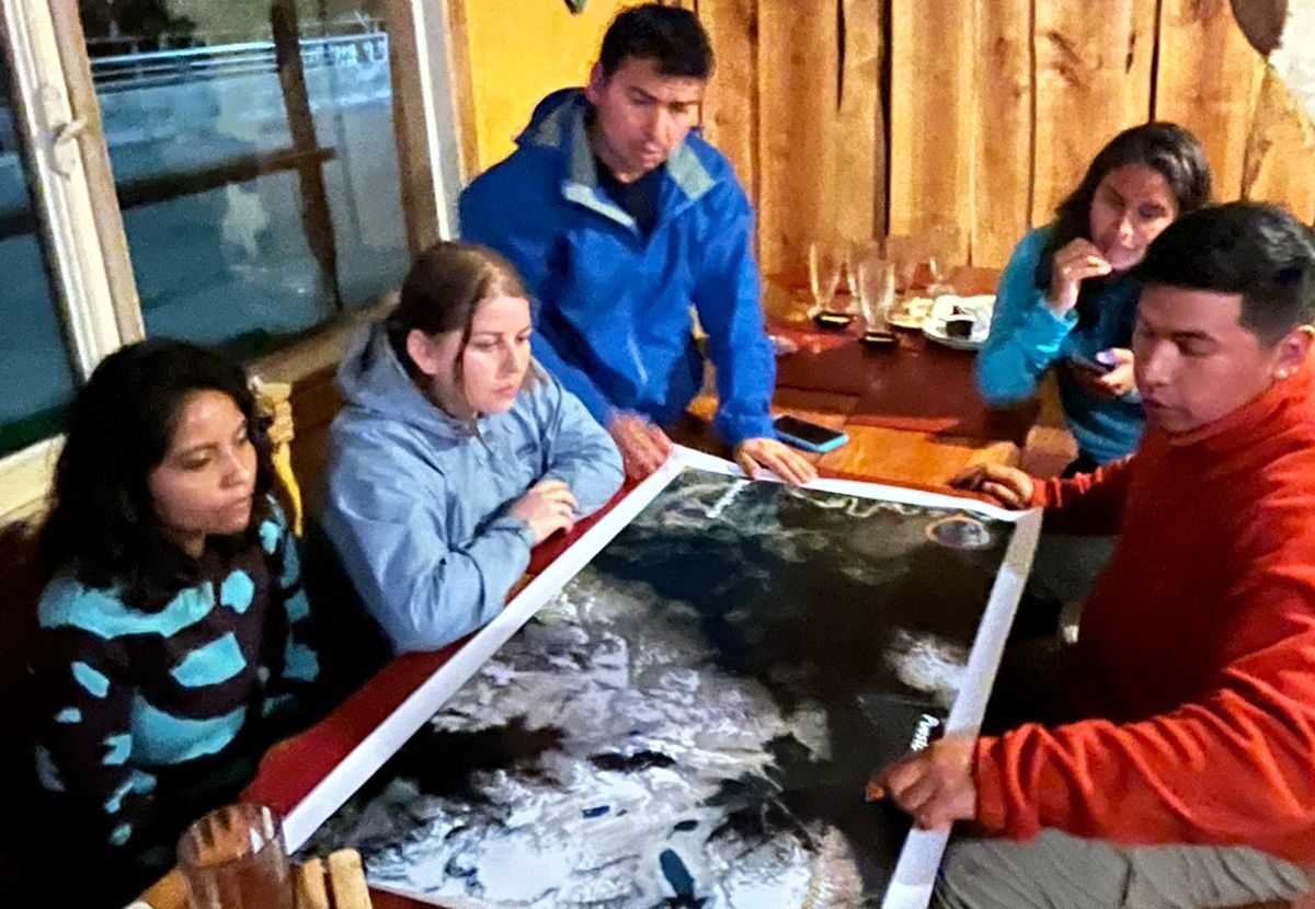 Bahía Murta — noche previa a la salida