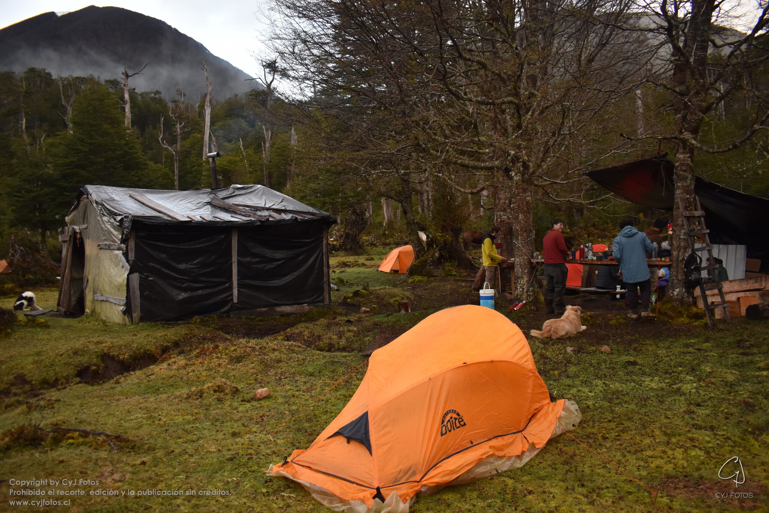 Campamento Torres del Avellano autoguiado