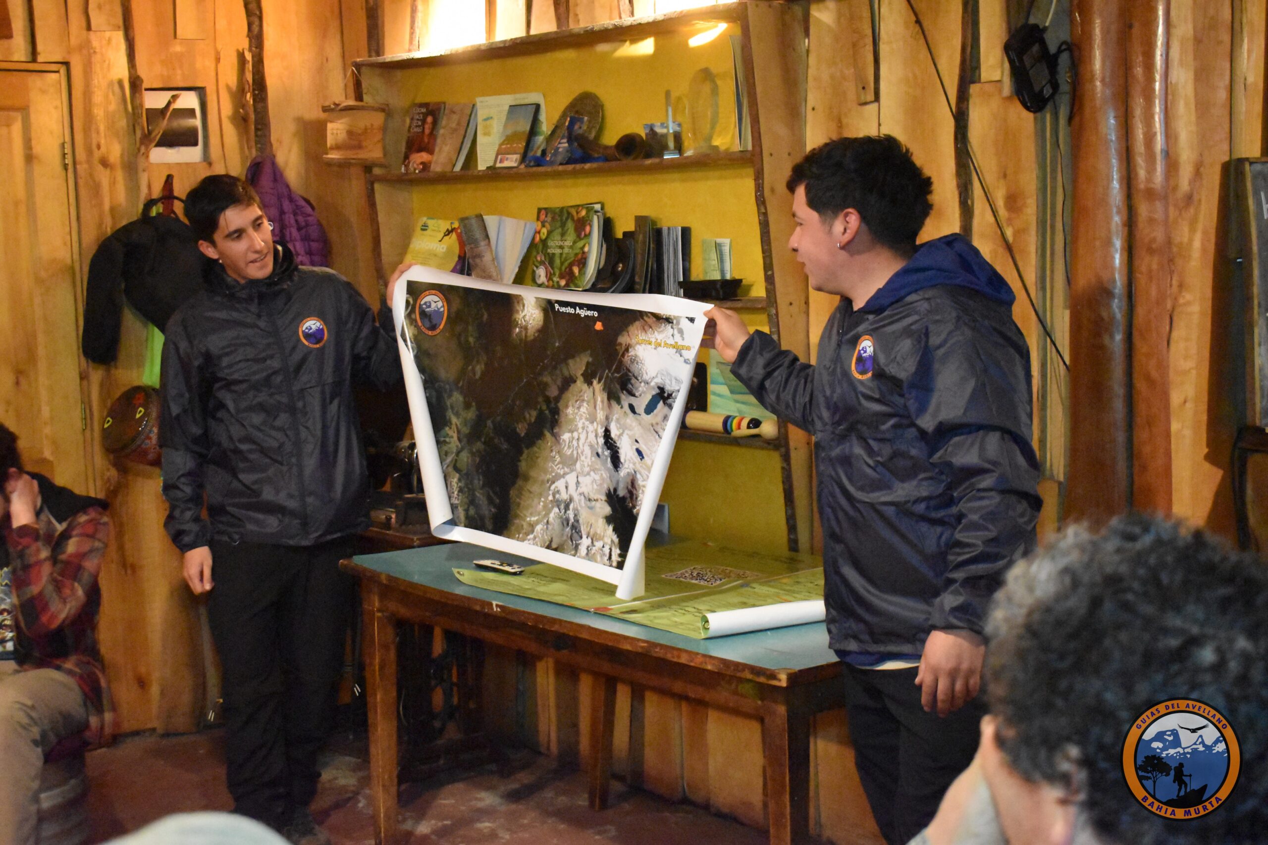 Reunión previa — Bahía Murta