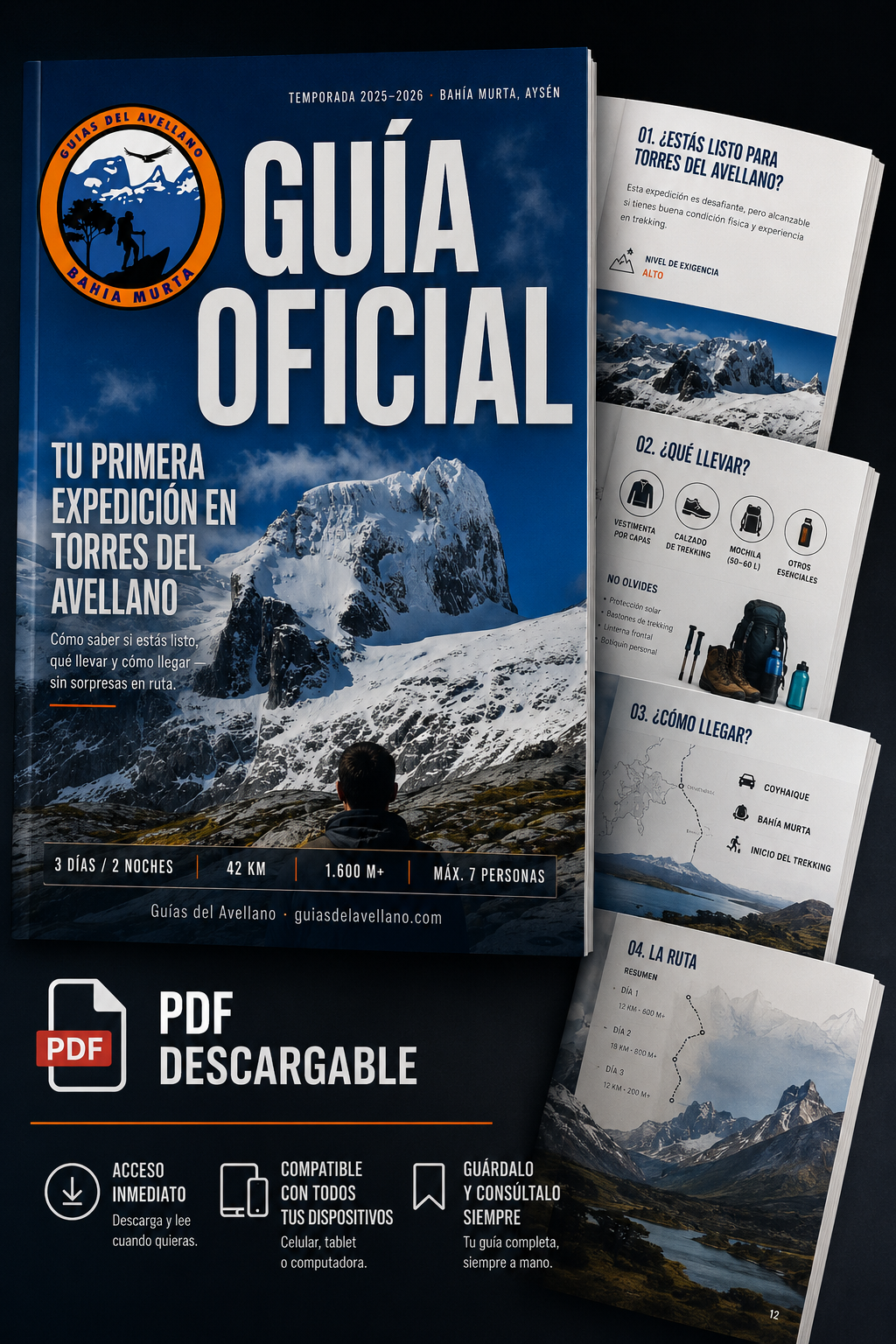 Guía oficial Tu Primera Expedición — Torres del Avellano